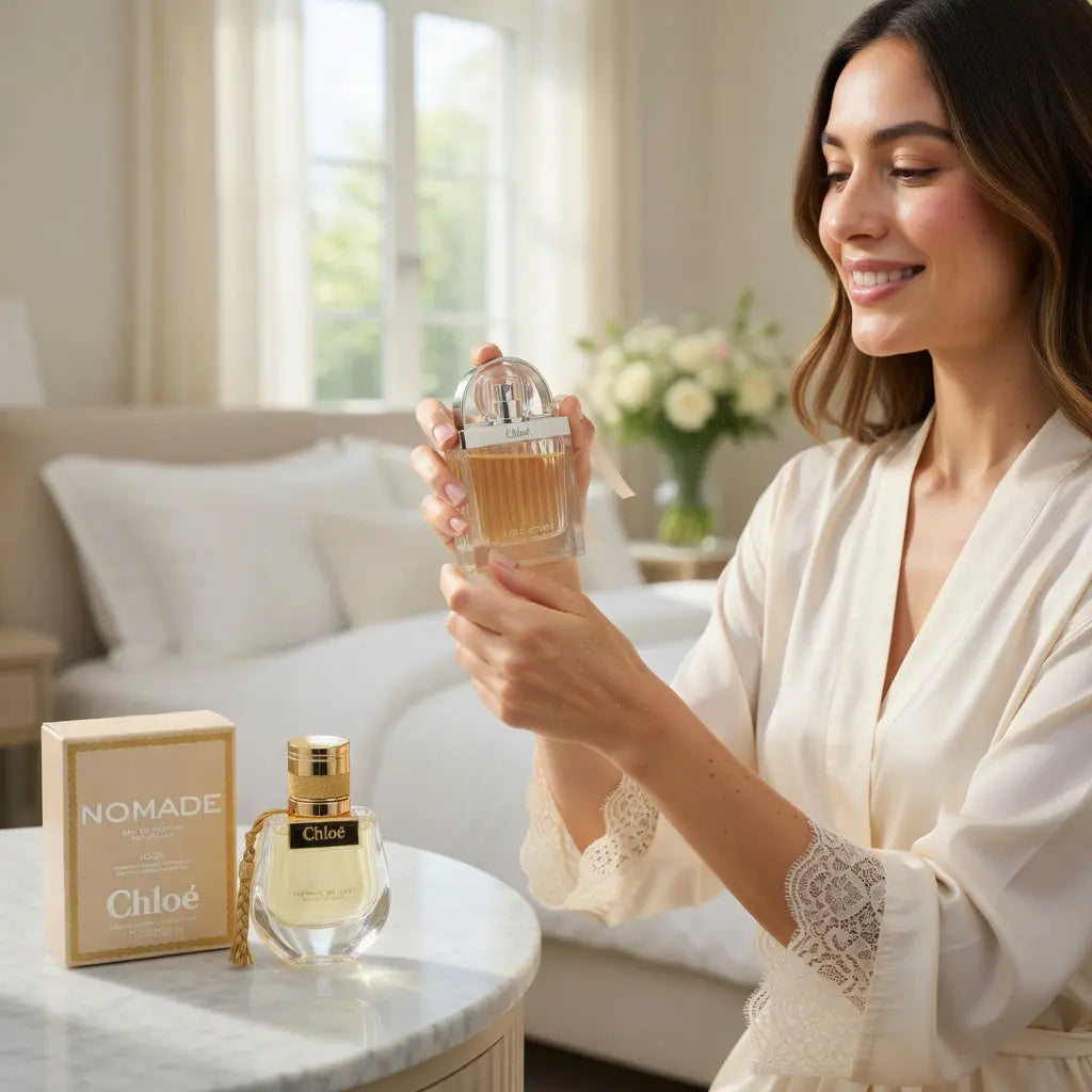 Chloe Perfume Set for Women – Love Story Eau de Parfum 50ml & Nomade Naturelle Eau de Parfum 30ml – Luxury Romantic & Fresh Floral Fragrance Duo – Long Lasting Elegant Designer Perfumes – Gift Set for Women The Beauty Store