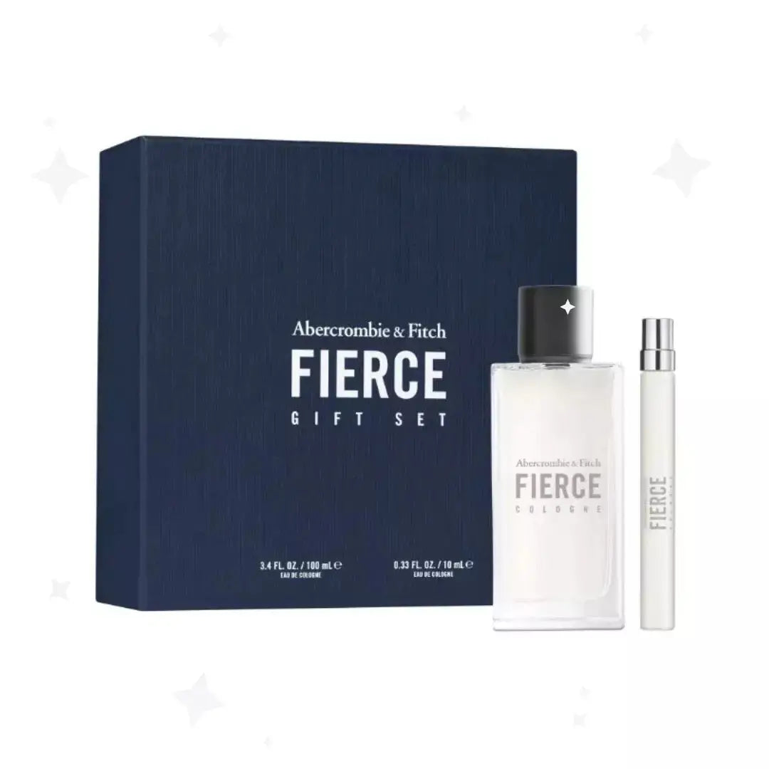 Abercrombie  Fitch Fierce 2 Piece Gift Set: Eau de Cologne 100ml - Eau de Cologne 10ml Fierce