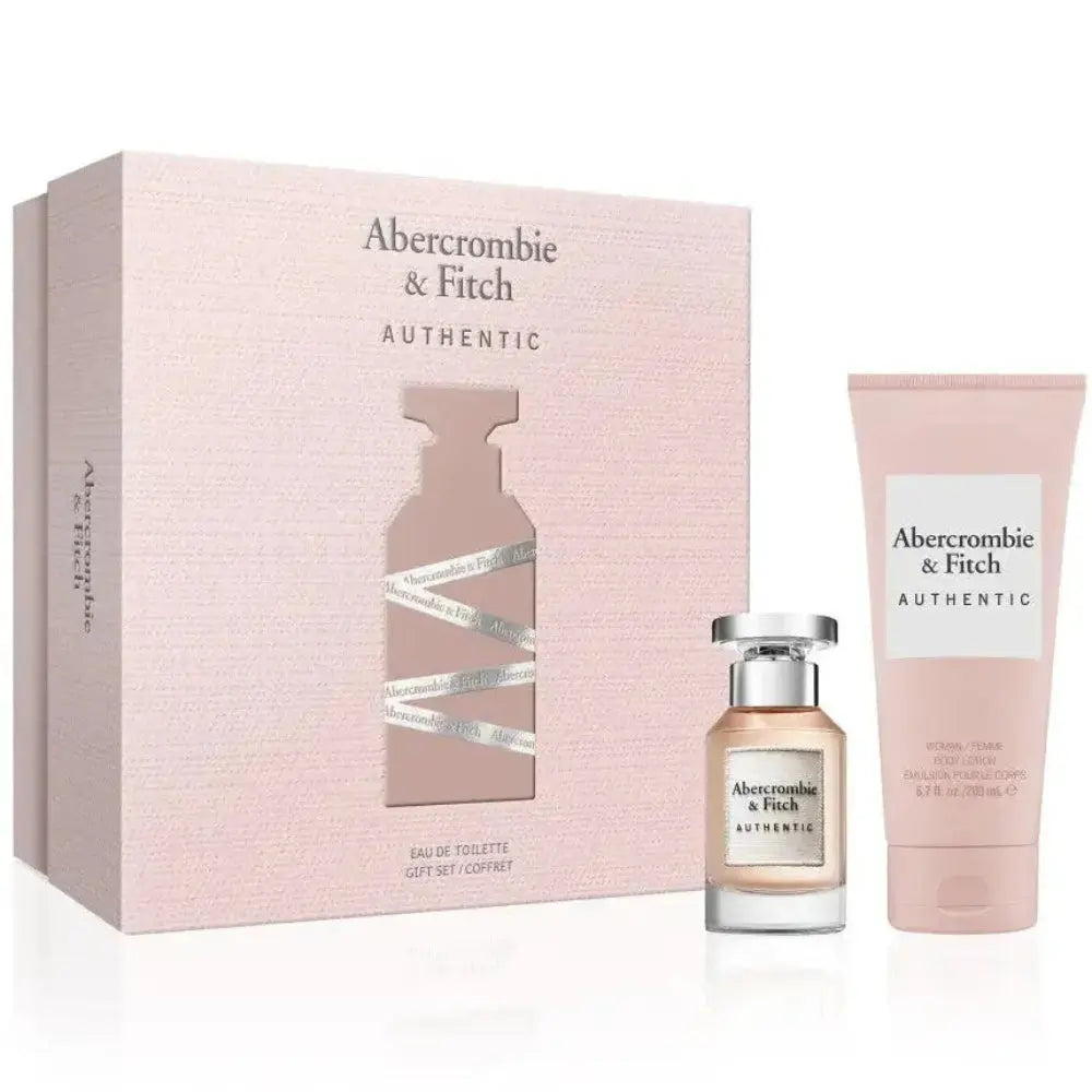 Abercrombie and Fitch Authentic Woman Gift Set EDP 50ml + Body Lotion 200ml Abercrombie and Fitch