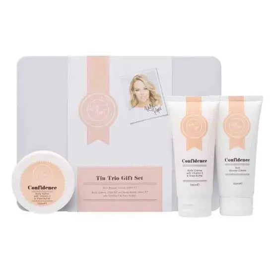 KATIE PIPER TIN TRIO GIFT SET 100ML SHOWER CREME, 100ML BODY CREME & 100ML BODY BUTTER Default