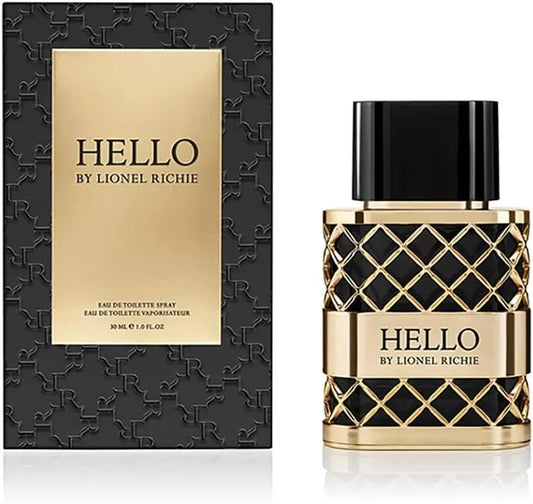 Lionel Ritchie Hello for Men Eau de Toilette Spray 30ml Lionel Ritchie