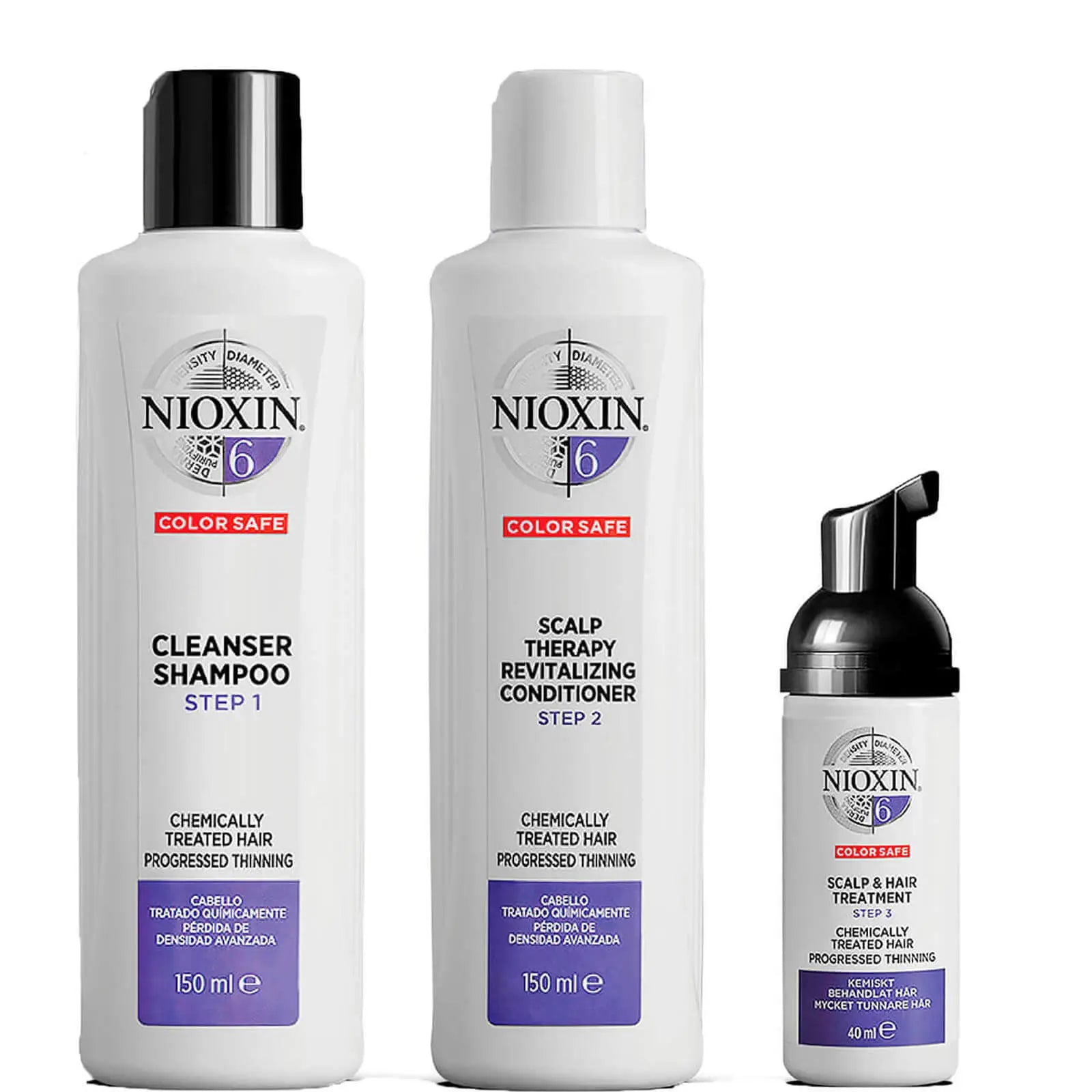 NIOXIN SYSTEM 6 KIT - 3PC SET The Beauty Store