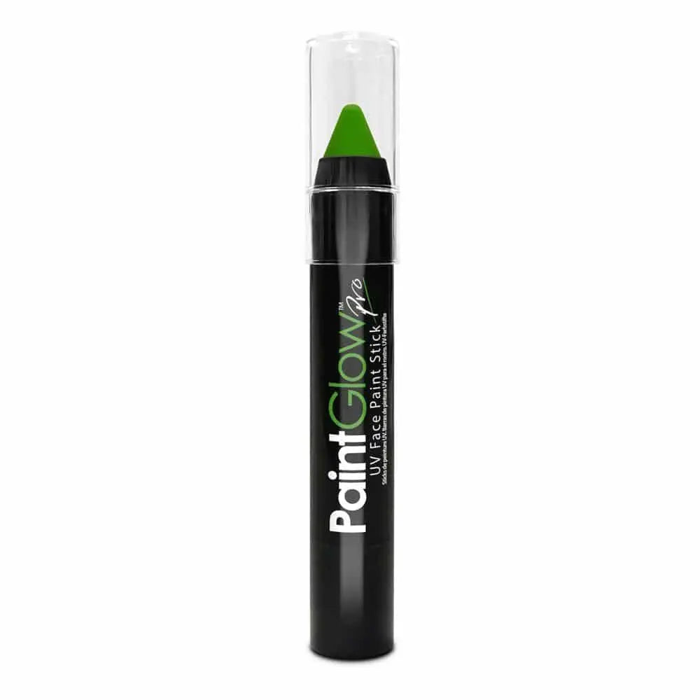 PaintGlow Pro UV Face & Body Paint Stick  - Green PaintGlow