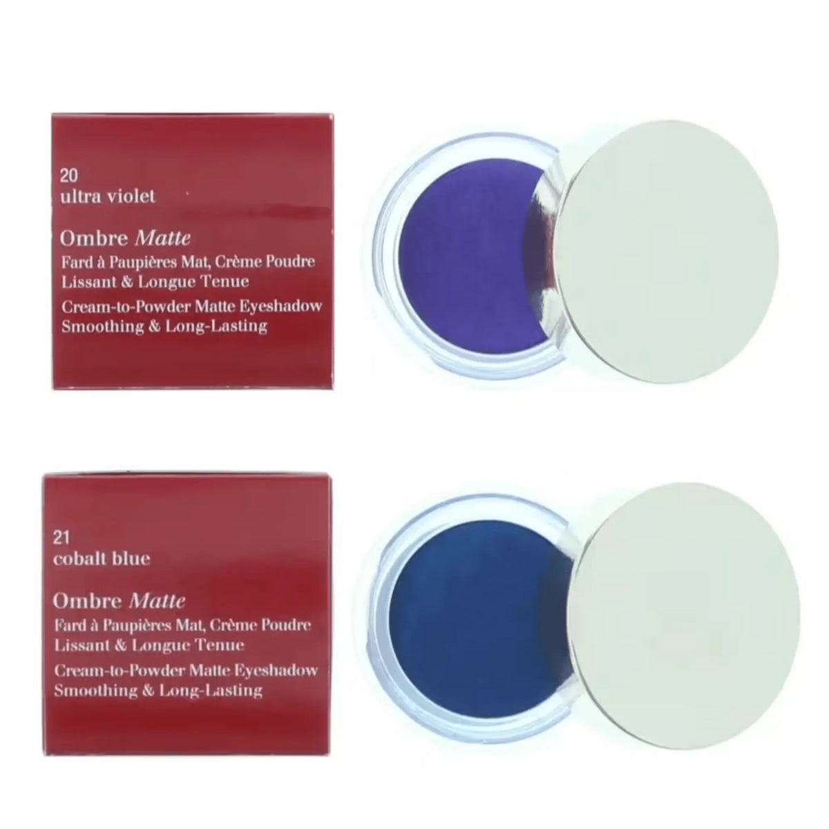 Clarins Ombre Matte Cream-To-Powder Eyeshadow Bundle