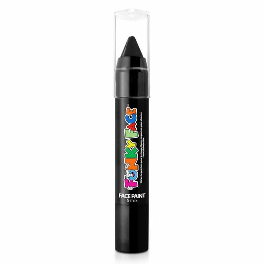 Funky Face by PaintGlow Face Paint Stick  - Black PaintGlow
