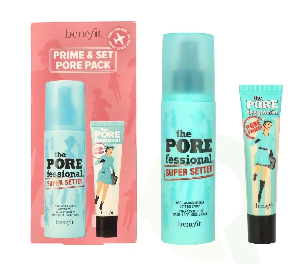 Benefit The Porefessional Primer Set Primer 22ml + Super Setter 120ml The Beauty Store