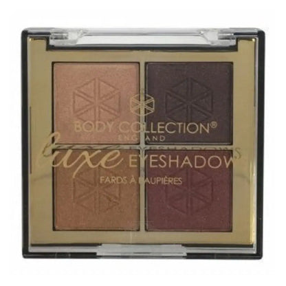 Body Collection Luxe Eyeshadow Quad Palette Mulberry Topaz Body Collection