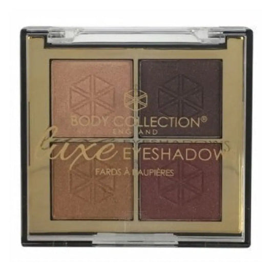 Body Collection Luxe Eyeshadow Quad Palette Mulberry Topaz Body Collection