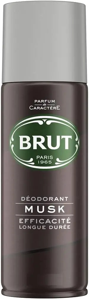 BRUT DEODORANT MUSK 200ML The Beauty Store