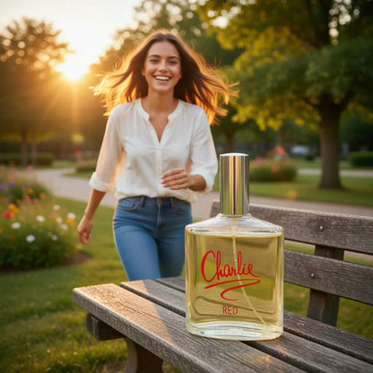 Charlie Red Eau de Toilette Natural Spray 100ml Pack of 3 for Women – Fresh Floral Fruity Fragrance, Long Lasting Everyday Perfume Bundle The Beauty Store
