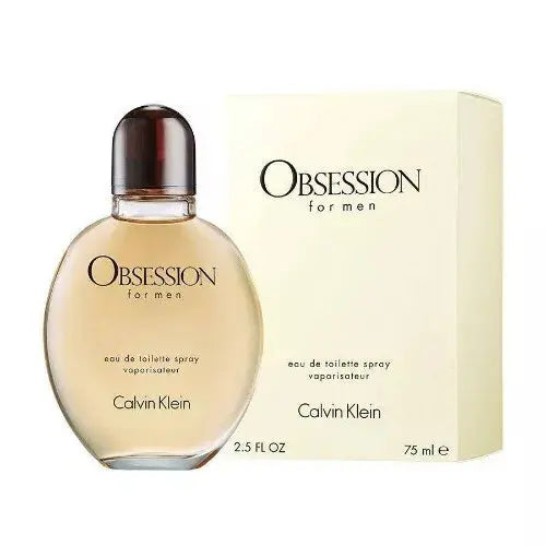 CK OBSESSION HOMME EDT SPRAY 75ML The Beauty Store