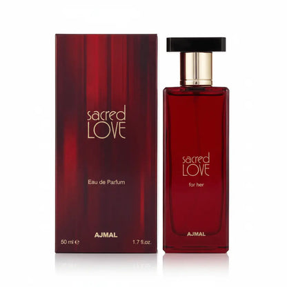 Ajmal Women’s Eau de Parfum Set of 2 – Raindrops 50ml & Sacred Love 50ml Mother’s Day Gift Set The Beauty Store