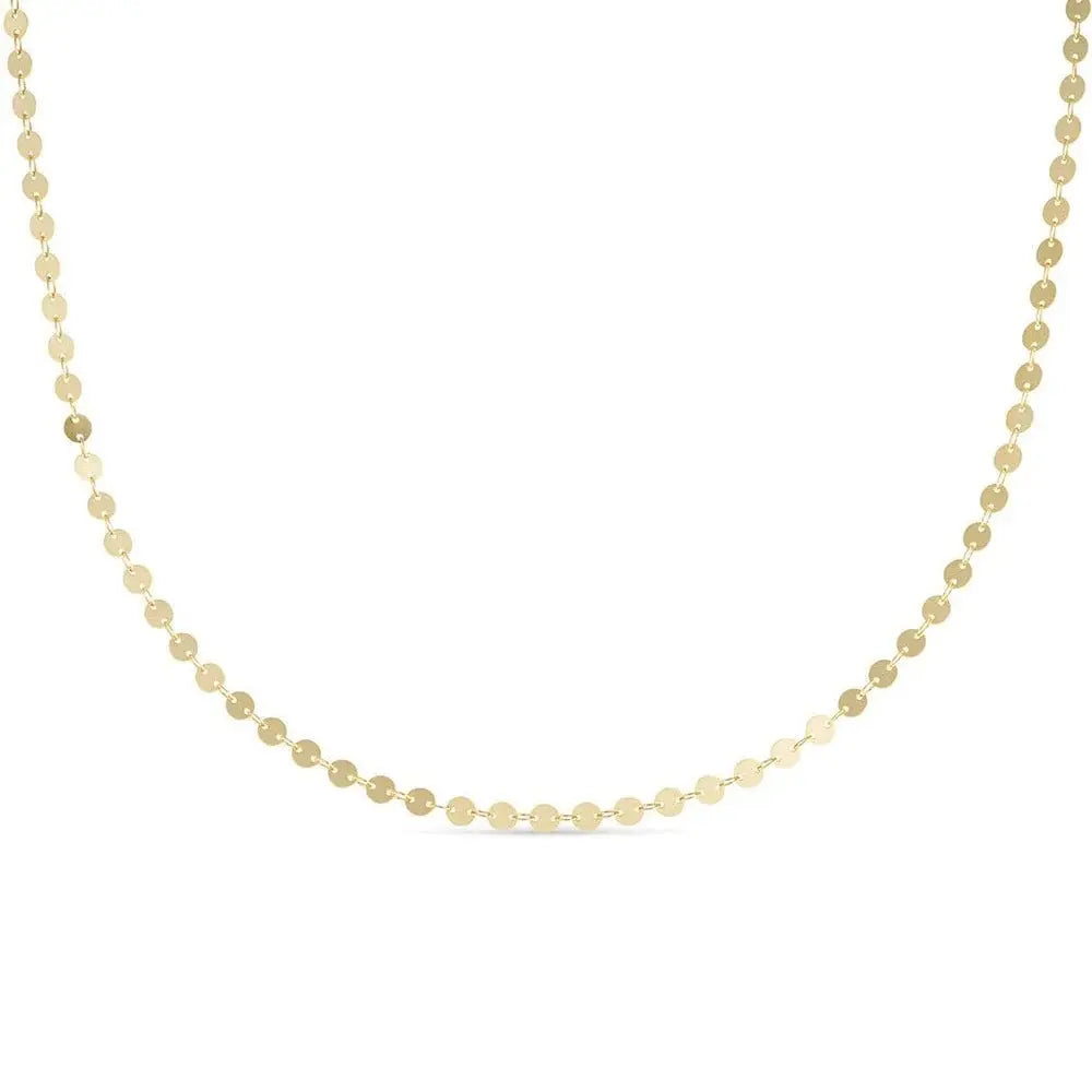 Elk & Bloom Dainty Gold 14K Disc Choker Elk & Bloom