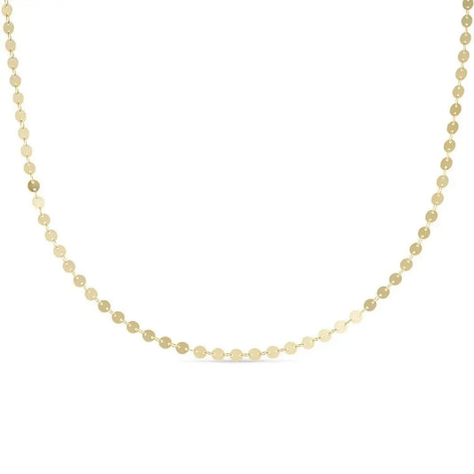 Elk & Bloom Dainty Gold 14K Disc Choker Elk & Bloom