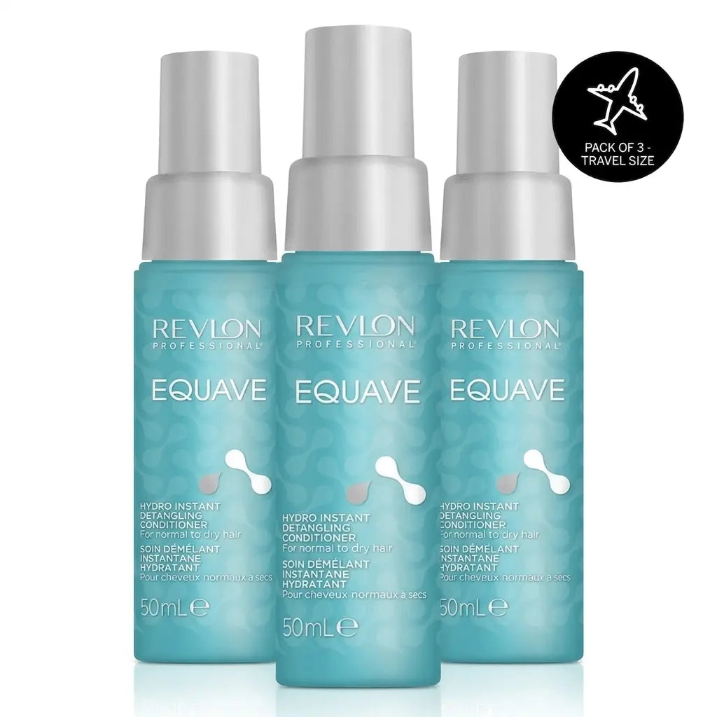 Revlon Professional Equave Hydro Instant Detangling Conditioner 50ml Pack of 3
