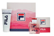 Fila for Women Perfume Gift Set Eau de Toilette Spray 100ml & Shower Gel 200ml Fila