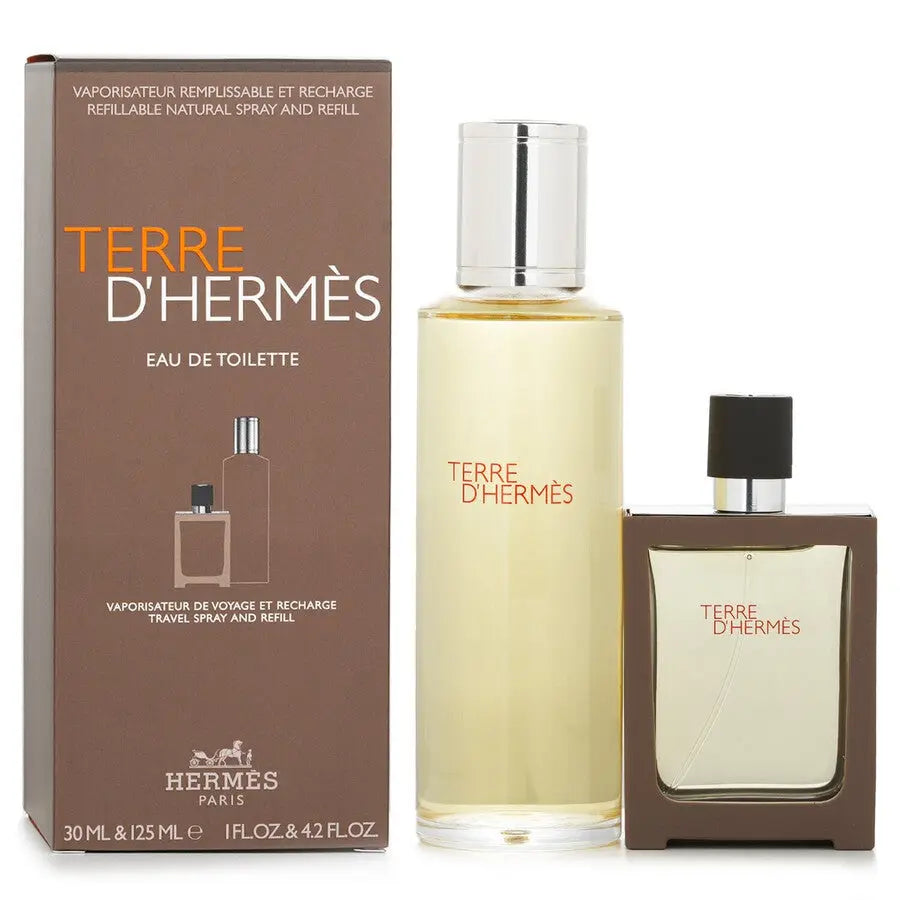 Hermes Terre d'Hermes Eau de Toilette Spray 30ml + Refill 125ml Hermes