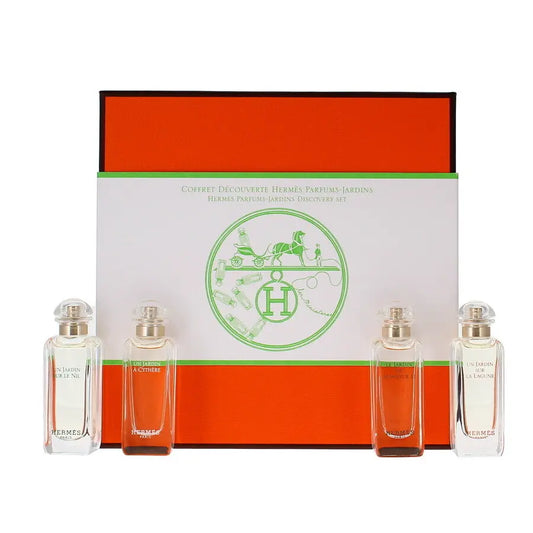 Hermes Minatures Gift Set Jardins Discovery Set 4 x 7.5ml