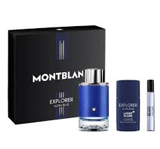 Montblanc Explorer Ultra Blue Gift Set EDP 100ml + D/Stick 75ml + EDP 7.5ml Montblanc