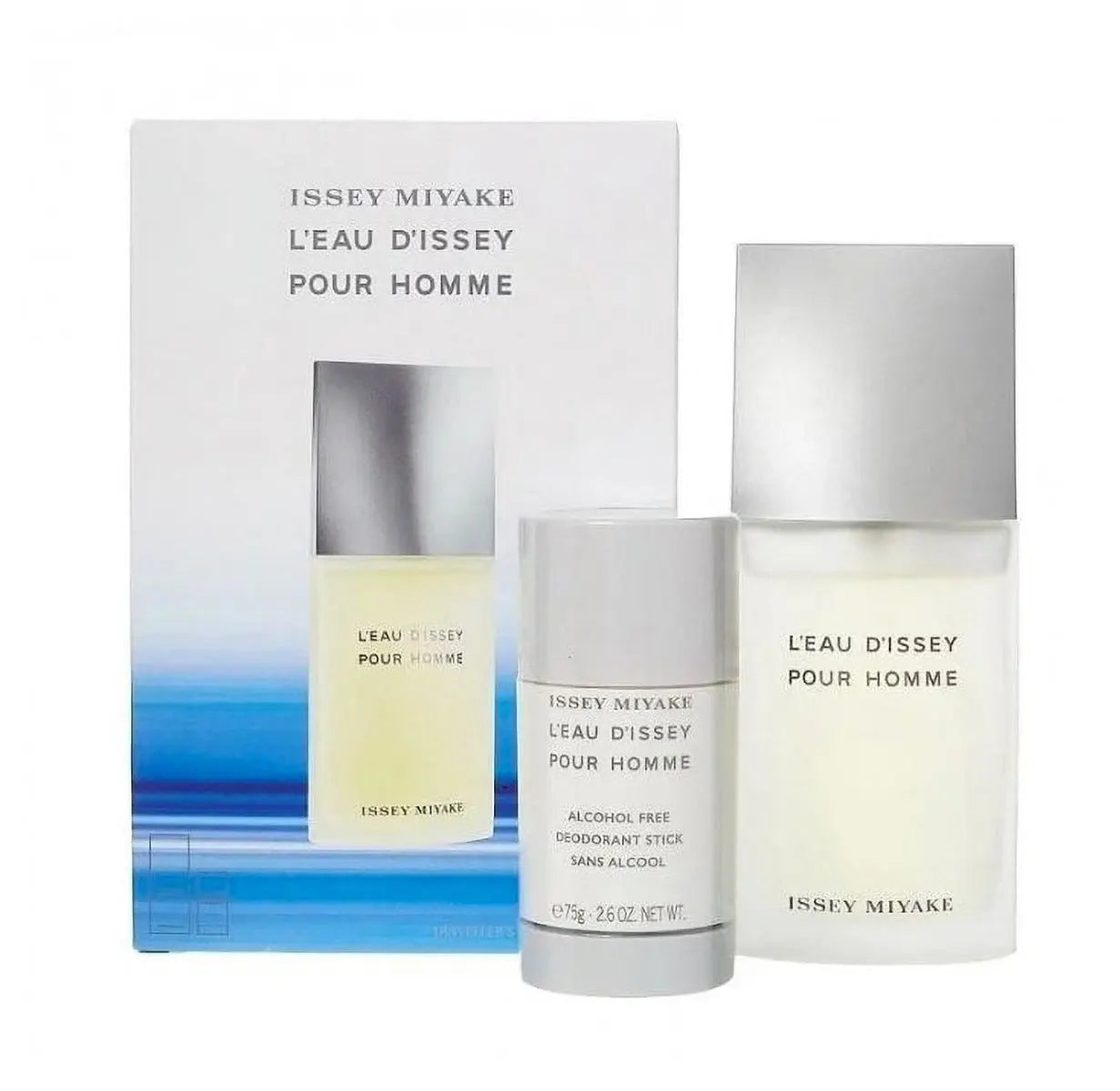Issey Miyake L'Eau d'Issey Pour Homme 75ml EDT Spray + 75g Deodorant Stick Issey Miyake