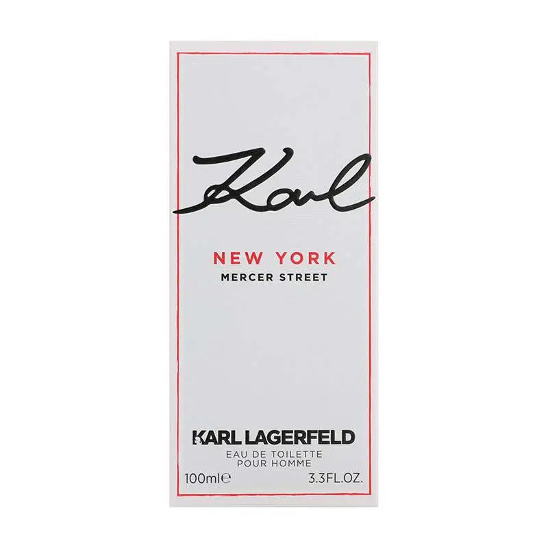 Karl Lagerfeld New York Mercer Street 100ml EDT Spray Karl Lagerfeld