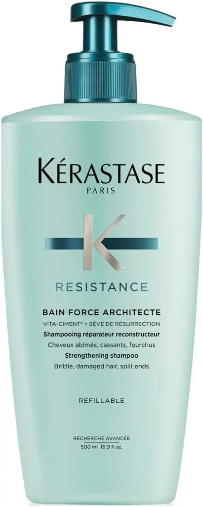 Kérastase Resistance, Daily Strengthening Shampoo 500ml The Beauty Store