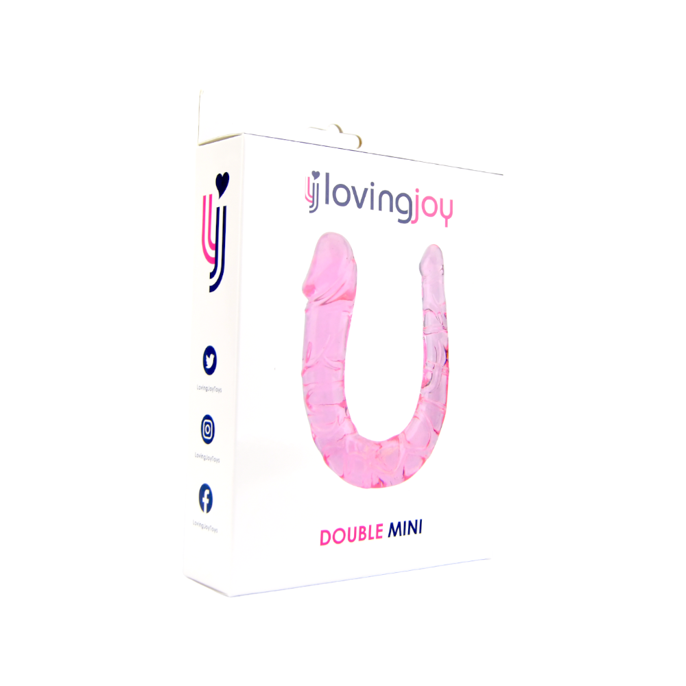 Loving Joy Double Mini Dildo Pink Loving Joy