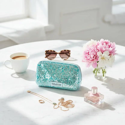 Marc Jacobs Fragrances Women's Sparkling Cosmetics Pouch GWP MIXED COLOURS