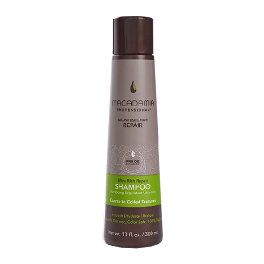 Macadamia Ultra Rich Repair Shampoo 300ml Macadamia Professional
