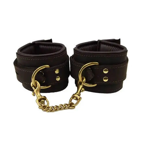 BOUND Nubuck Leather Wrist Restraints Bound