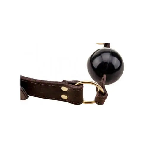 BOUND Nubuck Leather Solid Ball Gag Bound