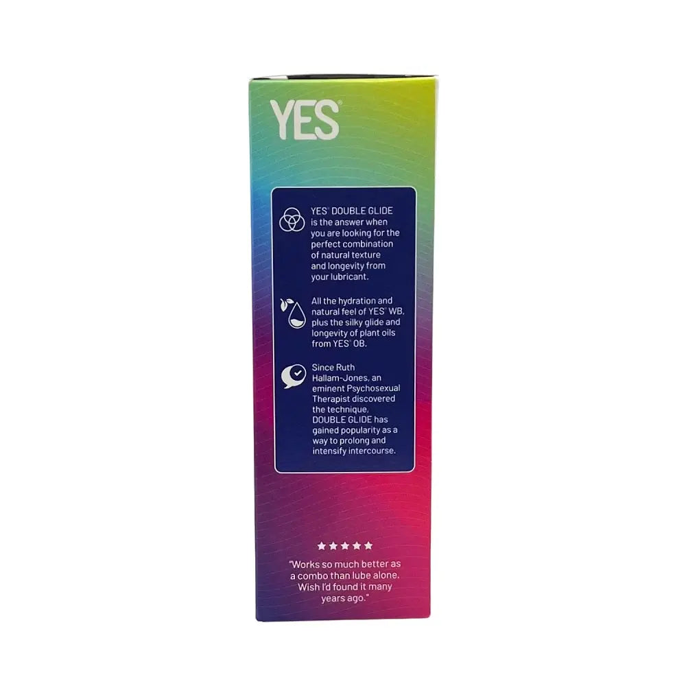 YES Double Glide Natural Lubricant Combo Pack YES