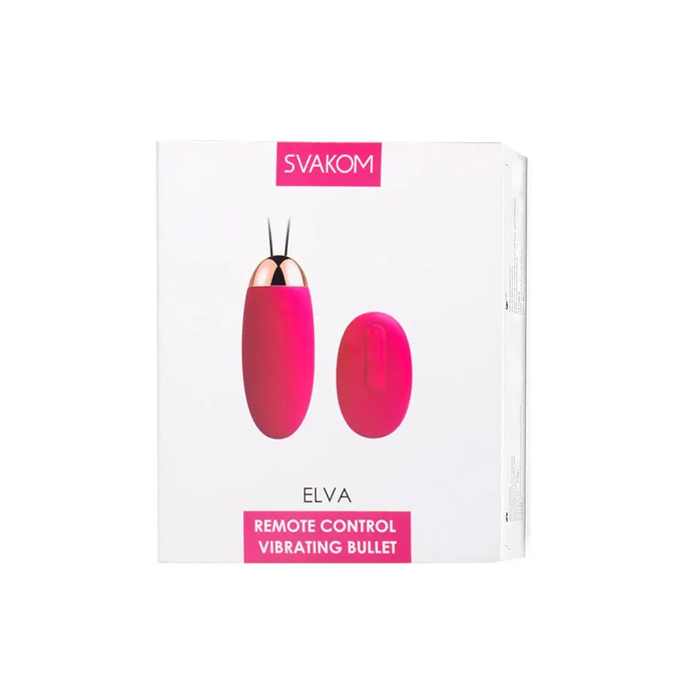 Svakom Elva Remote Control Vibrating Bullet - Violet Svakom