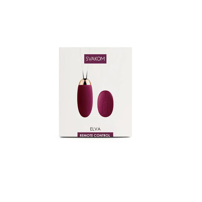 Svakom Elva Remote Control Vibrating Bullet - Red Svakom