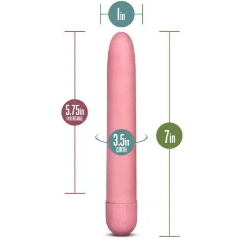 Gaia Biologisch abbaubarer ko-Vibrator Pink - The Beauty Store Gaia Biologisch abbaubarer ko-Vibrator Pink - The Beauty Store