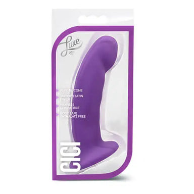 6.5 Inch Silicone G-Spot or P-Spot Dildo with Suction Base Blush Novelties