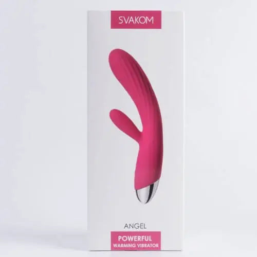 Svakom Angel Warming Rabbit Vibrator Pink Svakom