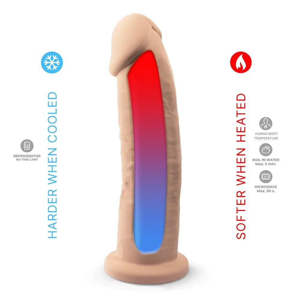SilexD 9 Zoll Realistischer Dildo mit doppelter Dichte und großem Umfang  aus Silikon mit – The Beauty Store
