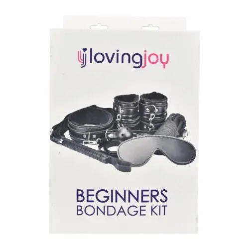 Bound to Play Beginner's Bondage Kit Black (8 Piece) Bound to Play