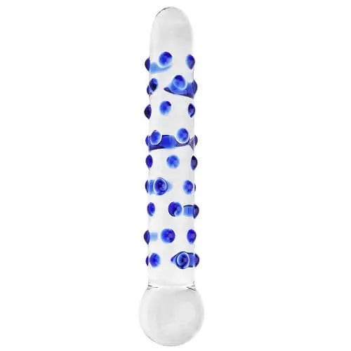 Spectrum Nubby Textured Glass Dildo - The Beauty Store