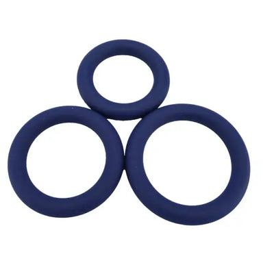 Loving Joy Thick Silicone Cock Rings 3 Pack Loving Joy