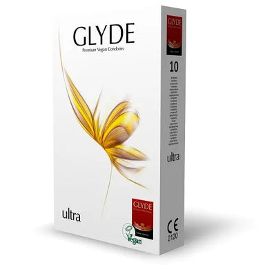 Glyde Ultra Vegan Condoms 10 Pack Glyde Vegan Condoms