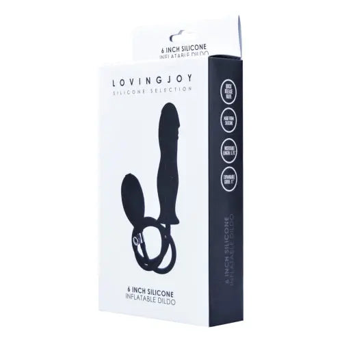 Loving Joy 6 Inch Silicone Inflatable Dildo Loving Joy