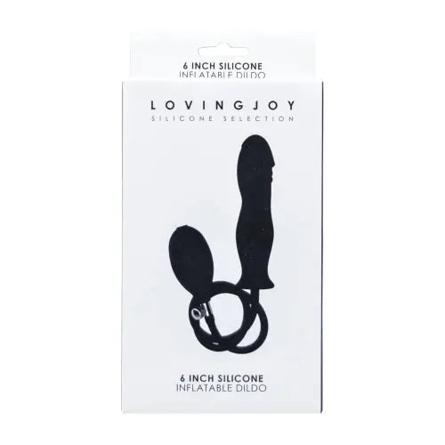 Loving Joy 6 Inch Silicone Inflatable Dildo Loving Joy