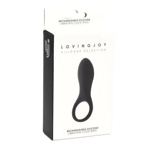 Loving Joy Rechargeable Silicone Vibrating Cock Ring Loving Joy