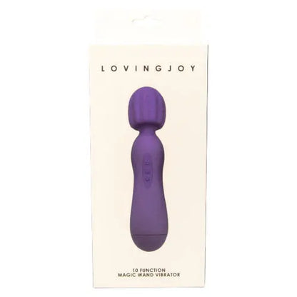 Loving Joy 10 Function Magic Wand Vibrator Purple Loving Joy