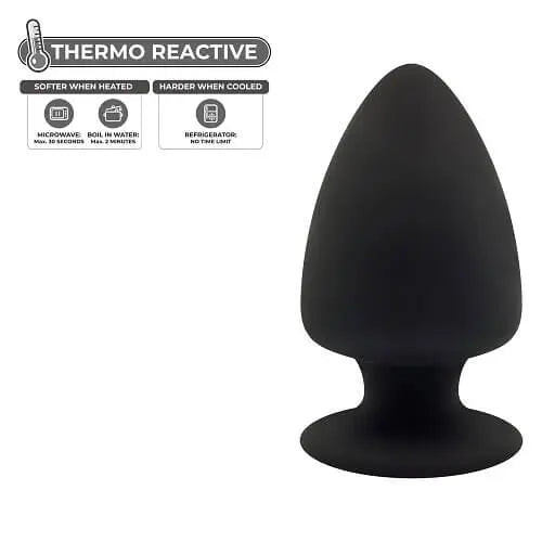 SilexD Dual Density Medium Silicone Butt Plug 4.5 inches SilexD