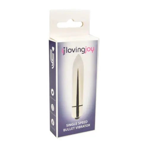 Loving Joy Single Speed Silver Bullet Vibrator Loving Joy