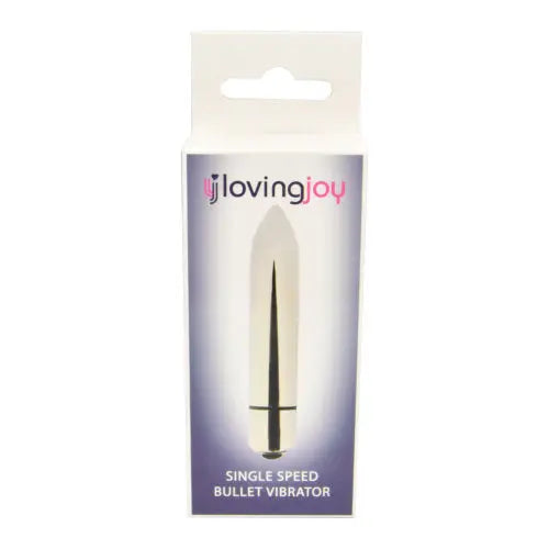 Loving Joy Single Speed Silver Bullet Vibrator Loving Joy