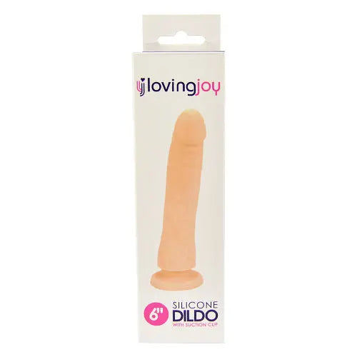 Loving Joy Realistic Silicone 6 Inch Strap-On Dildo Loving Joy